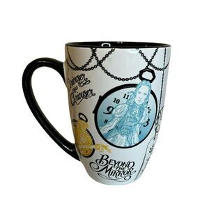Disney Alice In Wonderland Coffee Mug Beyond The Mirror Curiouser Tea Cup
